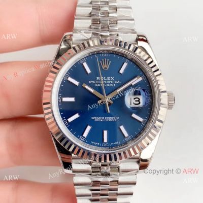 Rolex Datejust II Ref.126334 Blue Dial Jubilee Replica Watch - Rolex AR Factory